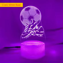 Soccer Ball 3D illusion lamp