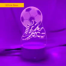 Soccer Ball 3D illusion lamp