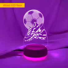 Soccer Ball 3D illusion lamp